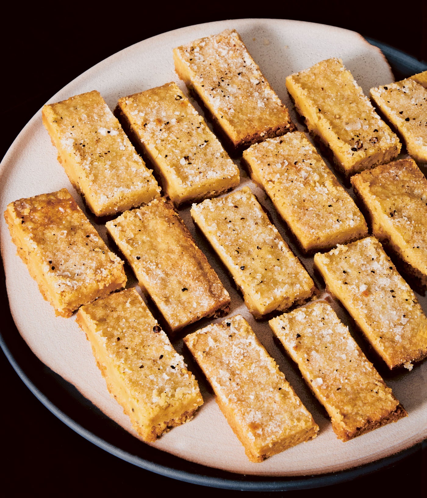 Salt and Pepper Olive Oil Shortbread