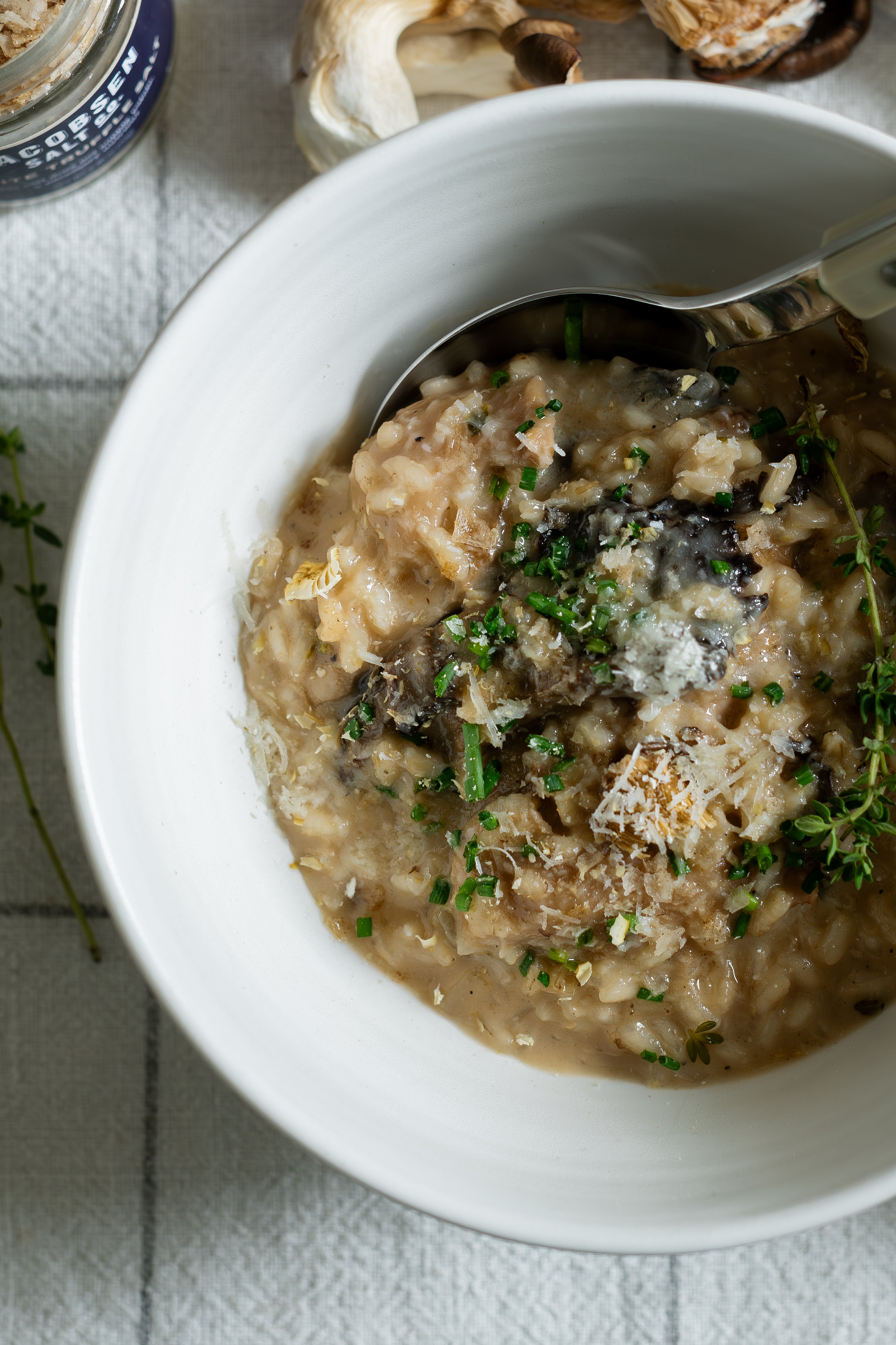Mushroom Medley Risotto Jacobsen Salt Co.