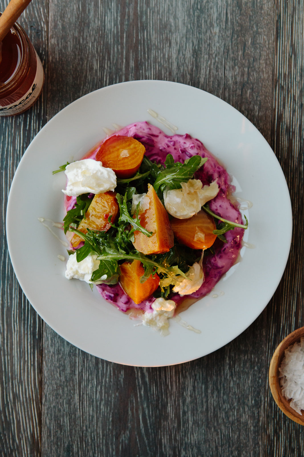 Roasted Beet Salad with Burrata