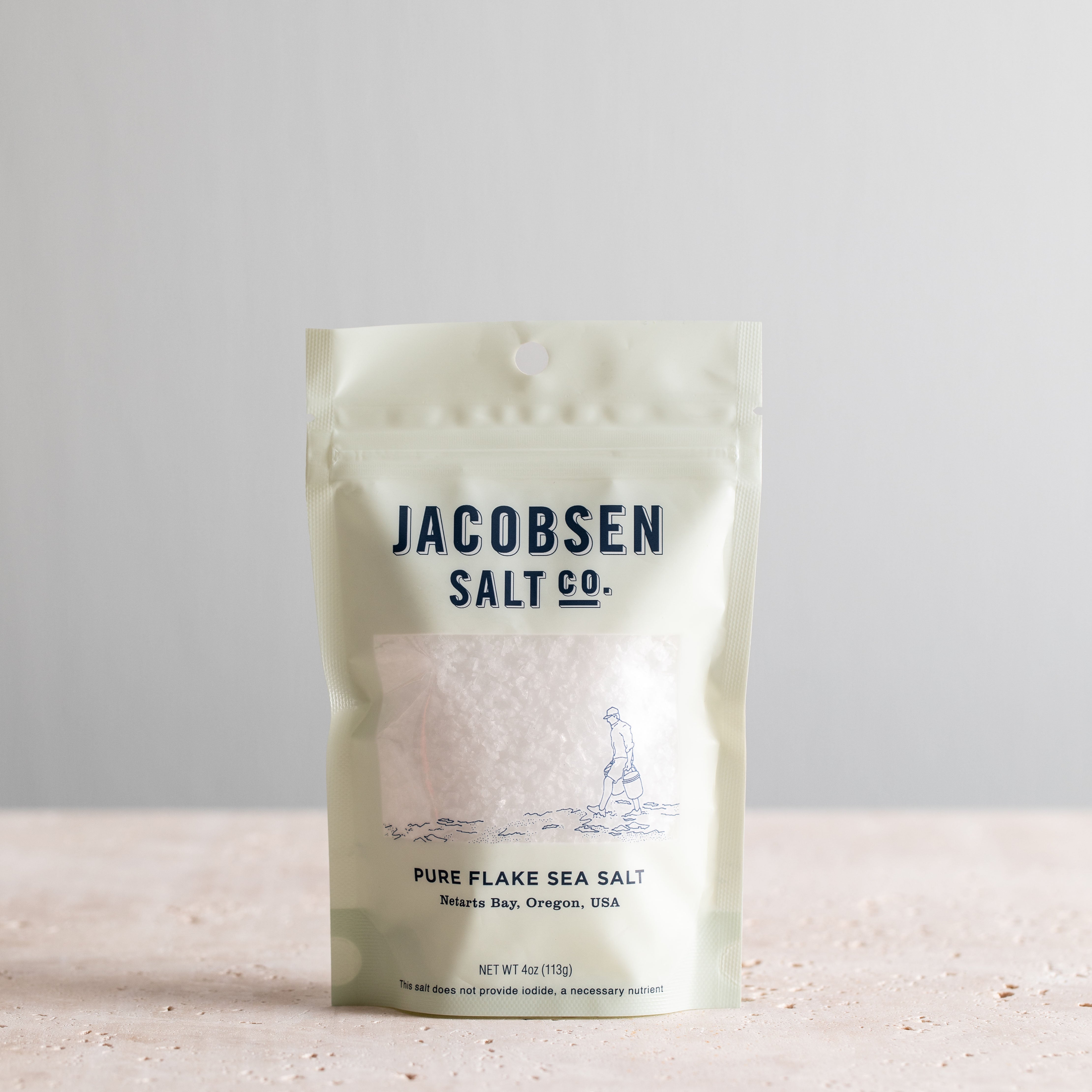 Jacobsen Salt - Flake Finishing Sea Salt - 4 oz Bag