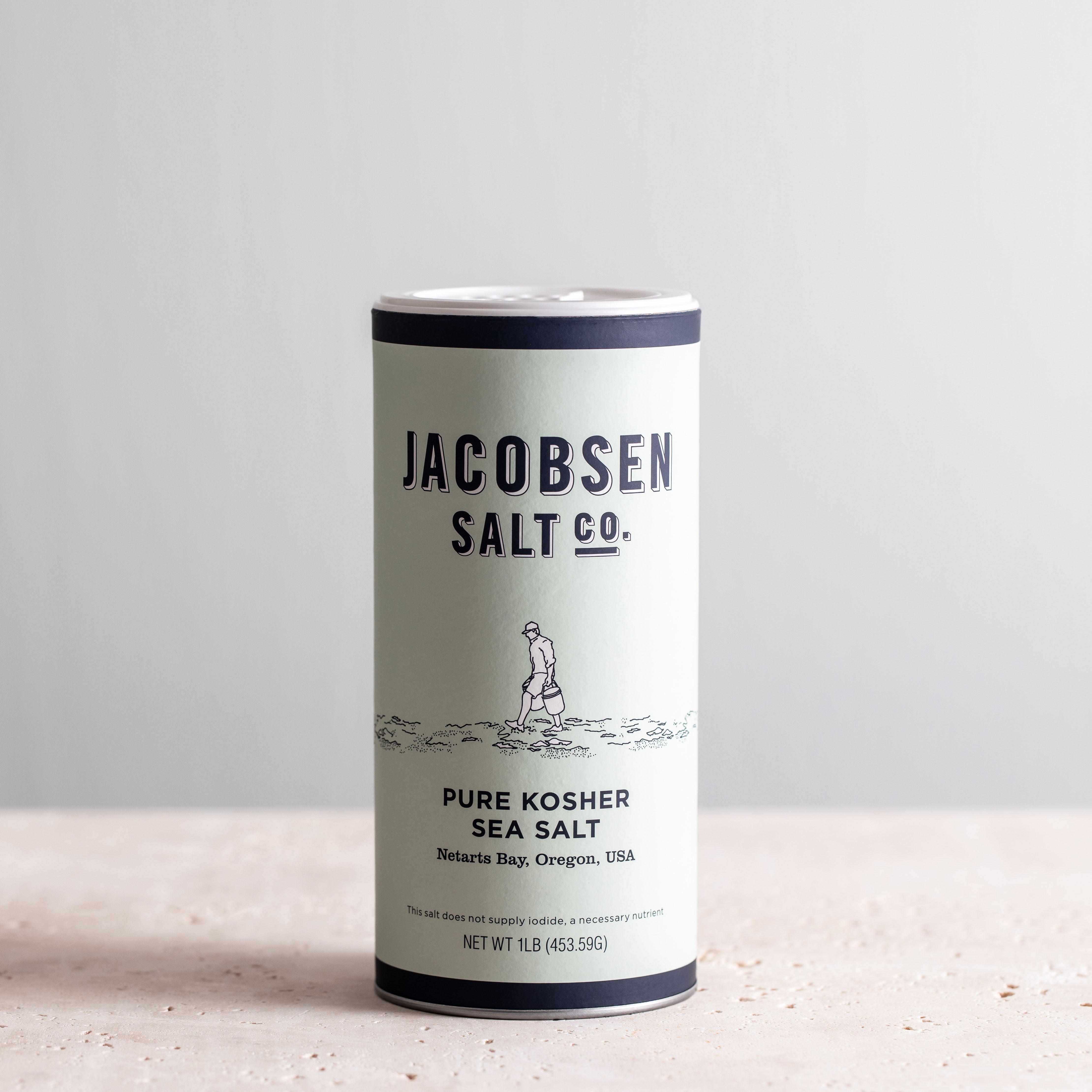 Jacobsen Salt Co. Pure Kosher Sea Salt 1 lb