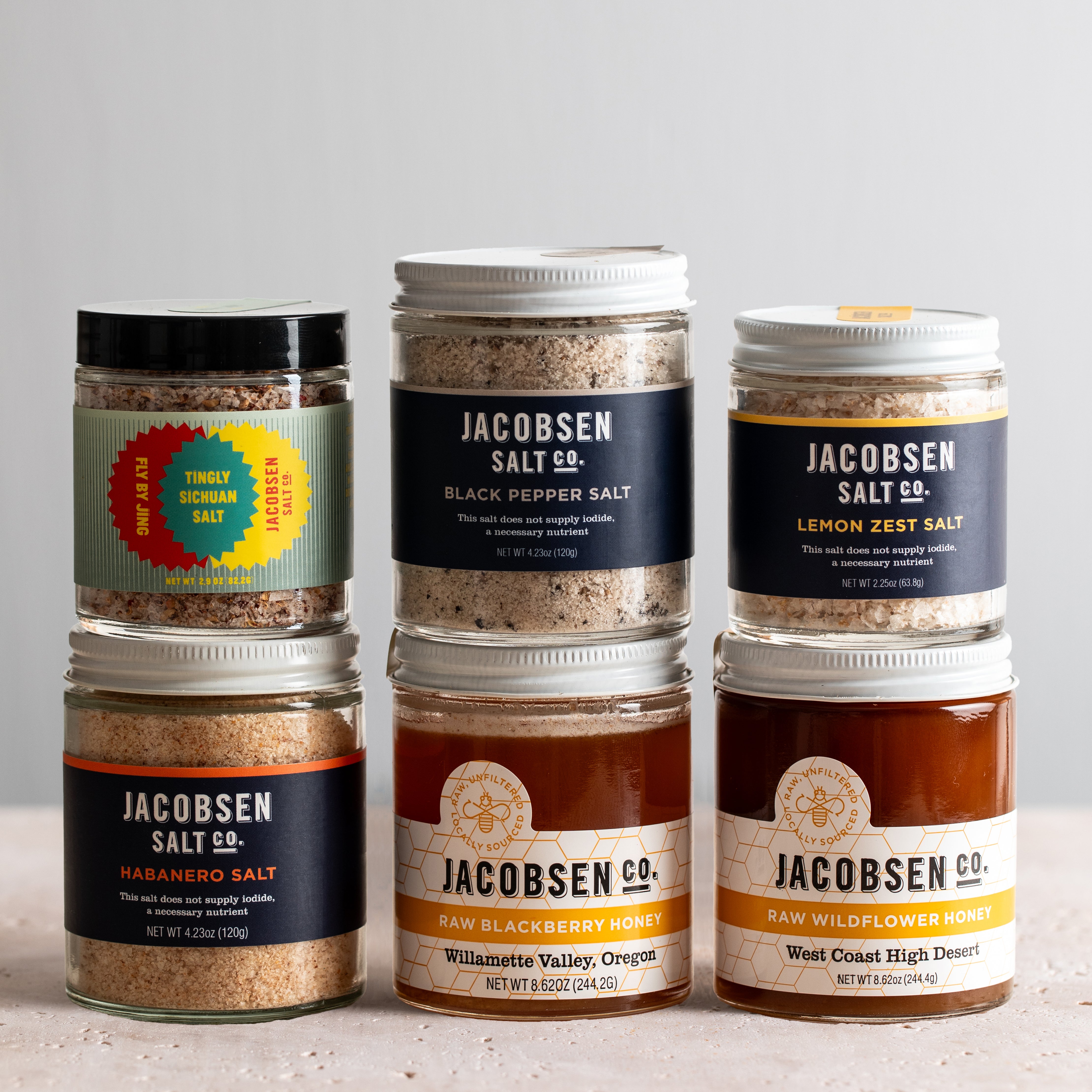 Seasoning Four-Pack Gift Set – Jacobsen Salt Co.