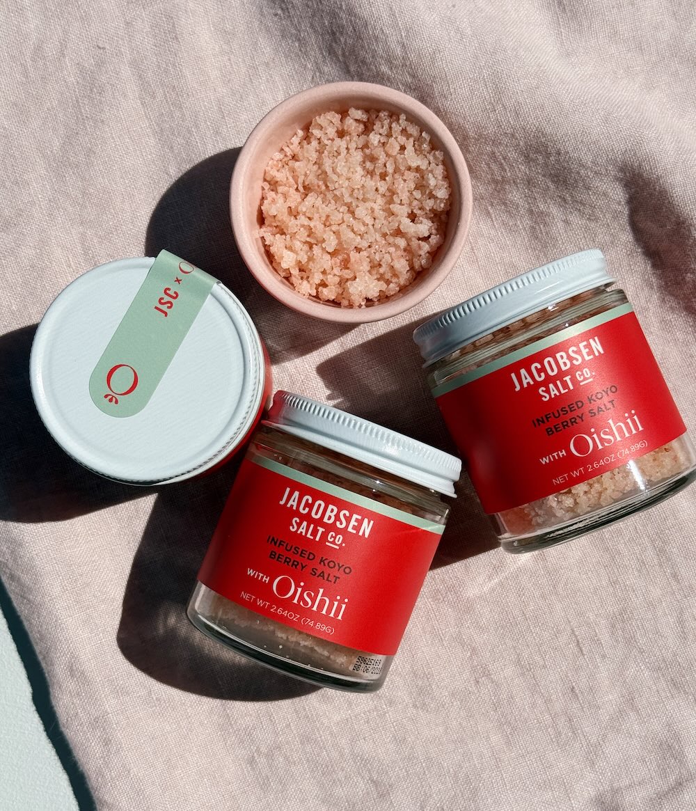 JSC x Oishii Infused Koyo Berry Salt