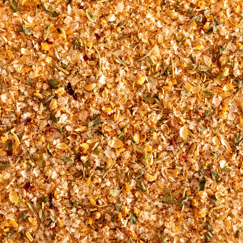 Close up of Jacobsen Steak Seasoning.