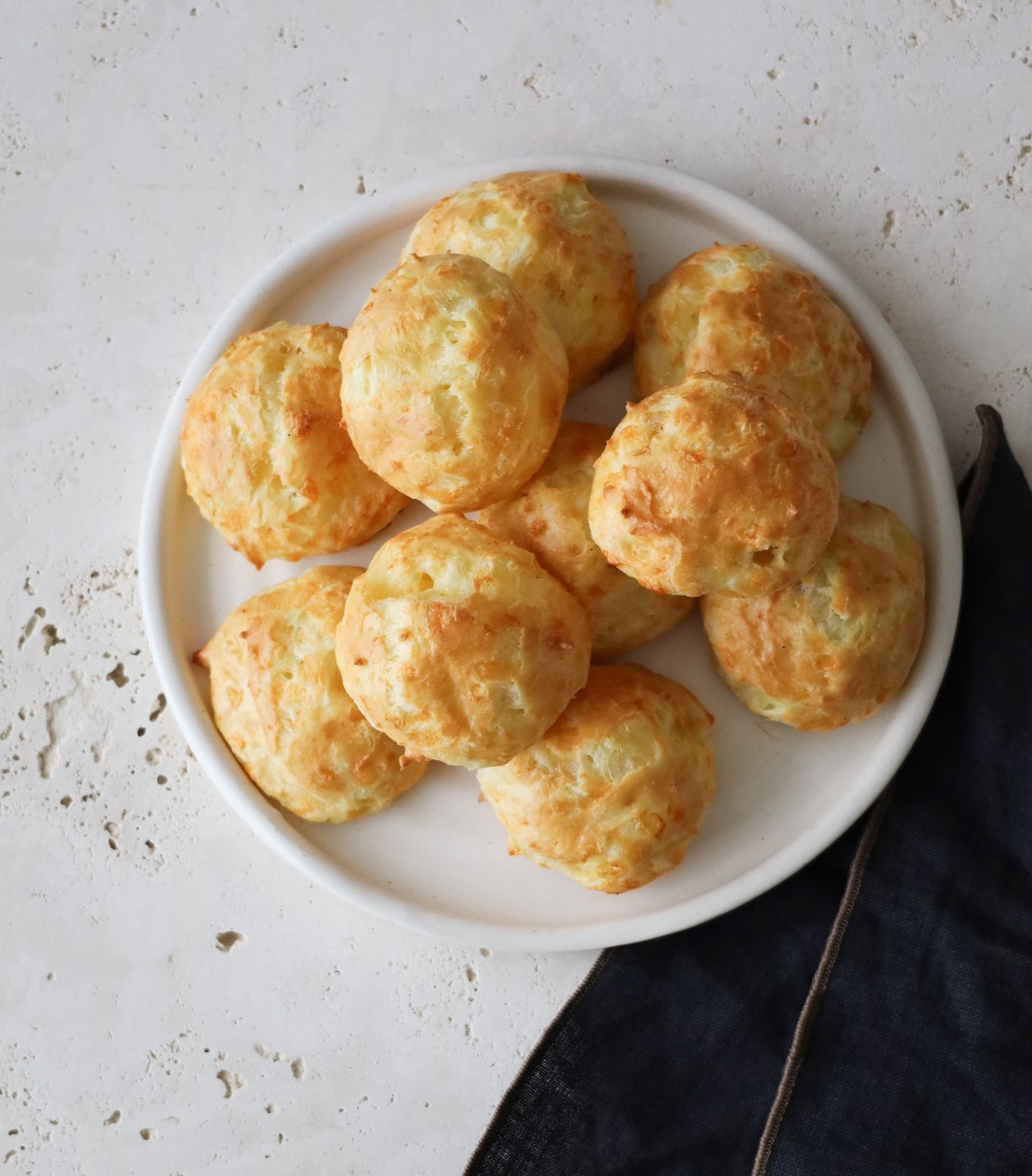 Straight-Up Gruyere Gougeres