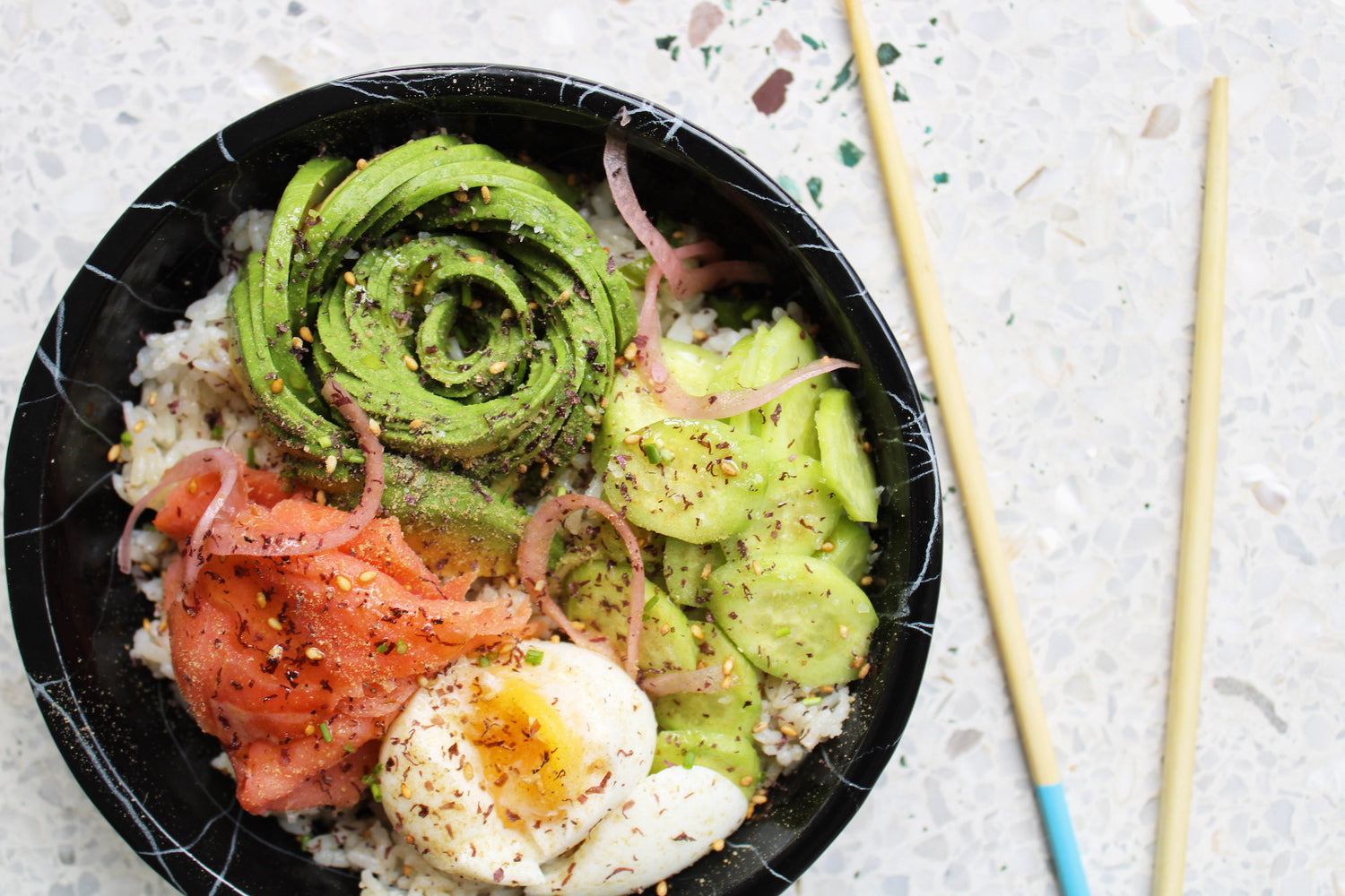 Furikake and Lox, Bagel or Bowl