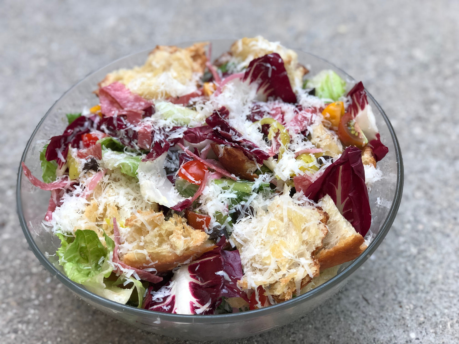 Italian Panzanella Salad with Trapani Fine Sea Salt