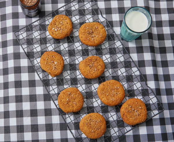 Ginger Buckwheat Honey Cookies