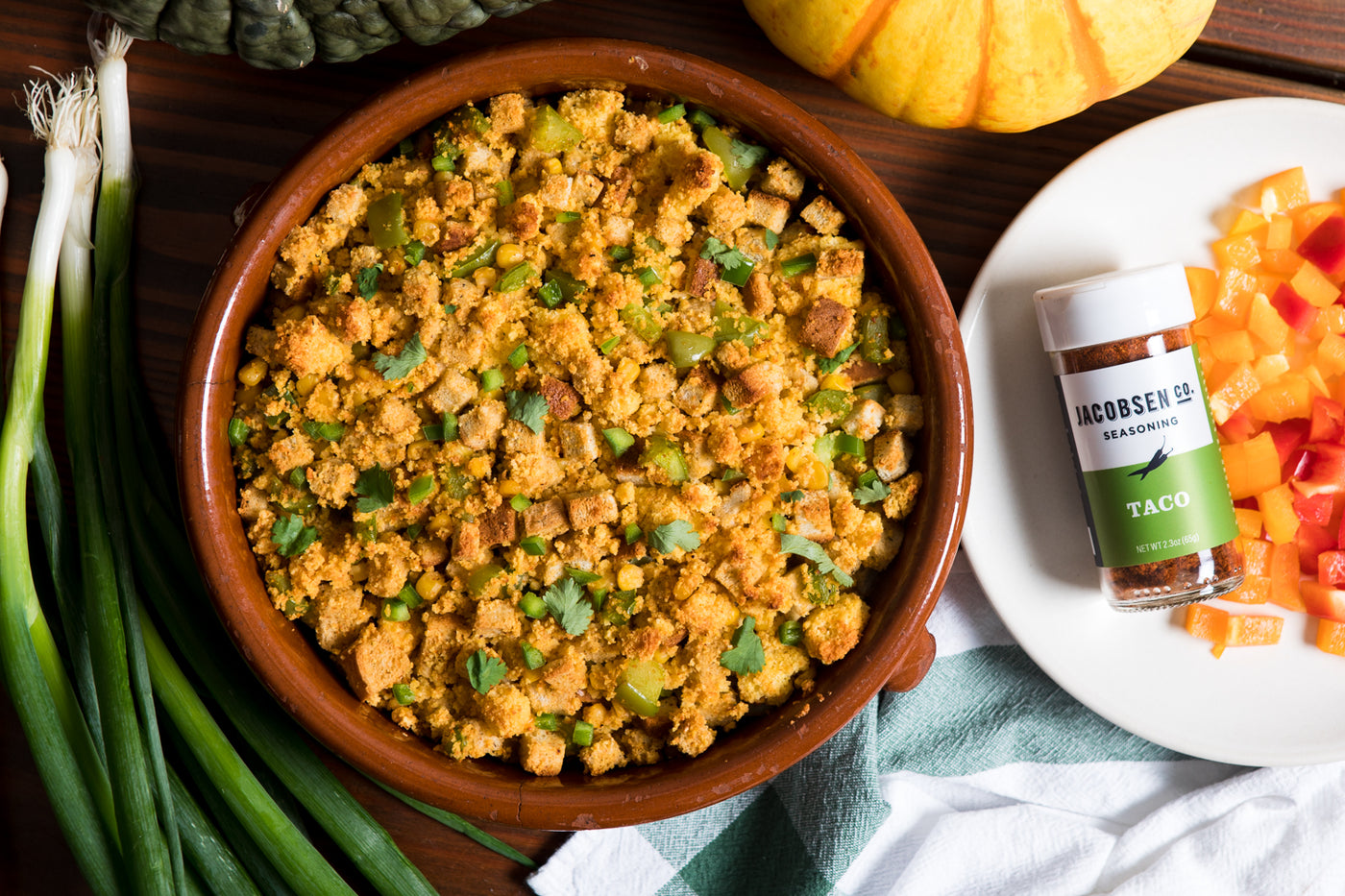 Southwestern Cornbread Stuffing