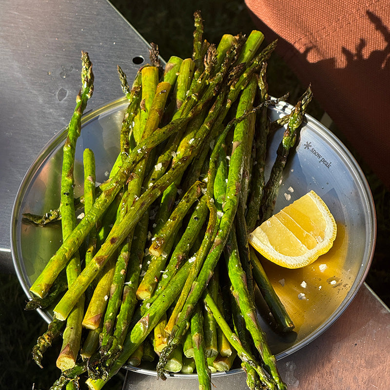 Grilled Asparagus with Sansho Salt