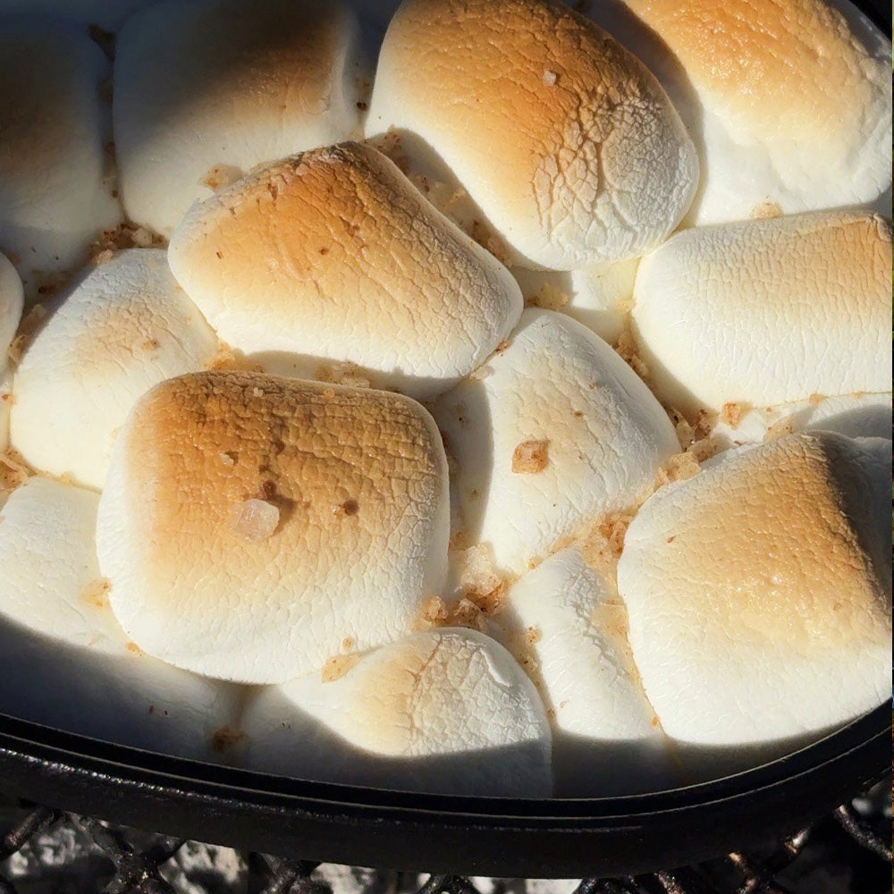 Skillet S'mores with Matsutake Salt