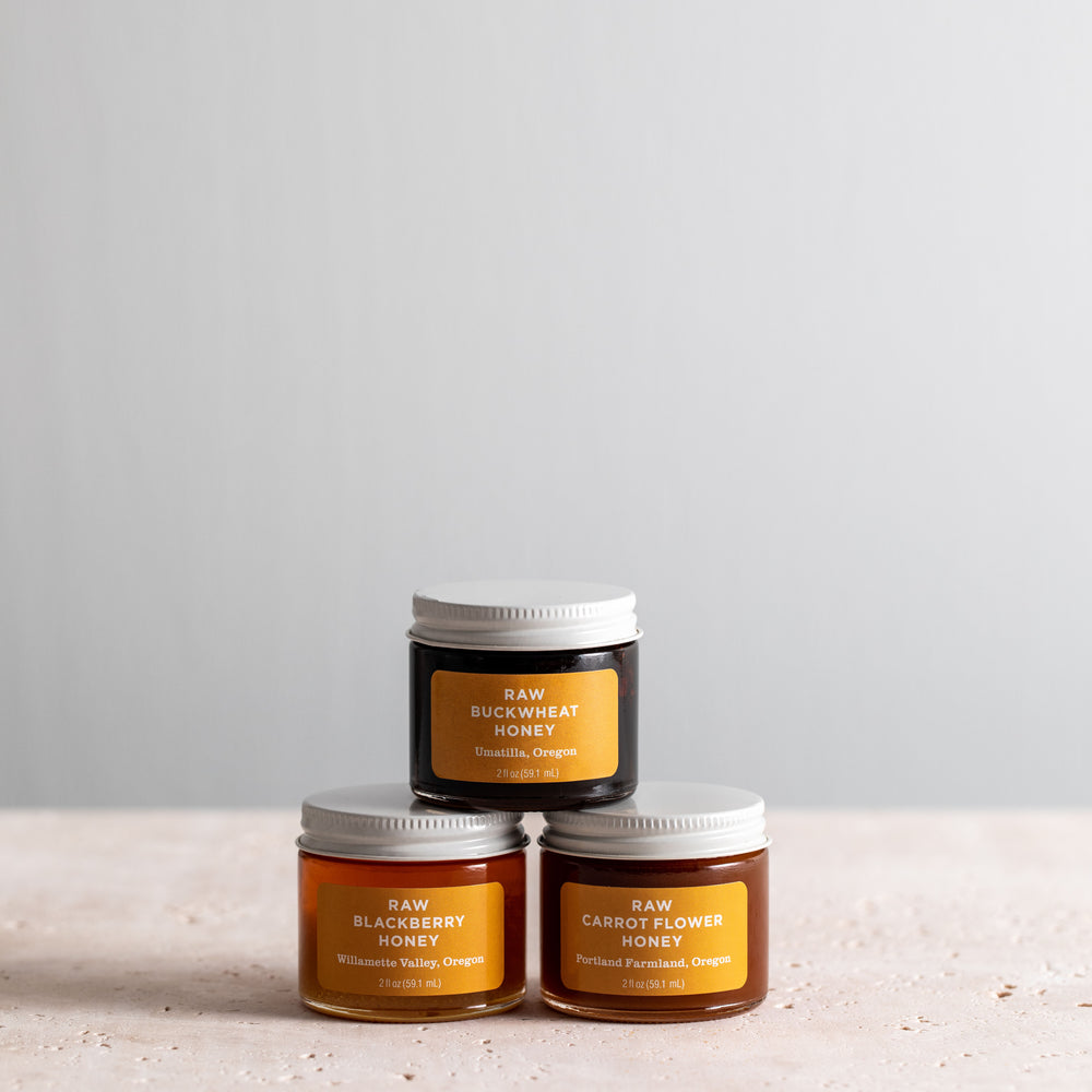 Raw Honey Sampler Set