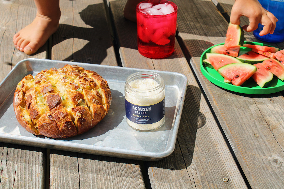 Garlic Salt Cheesy Bread