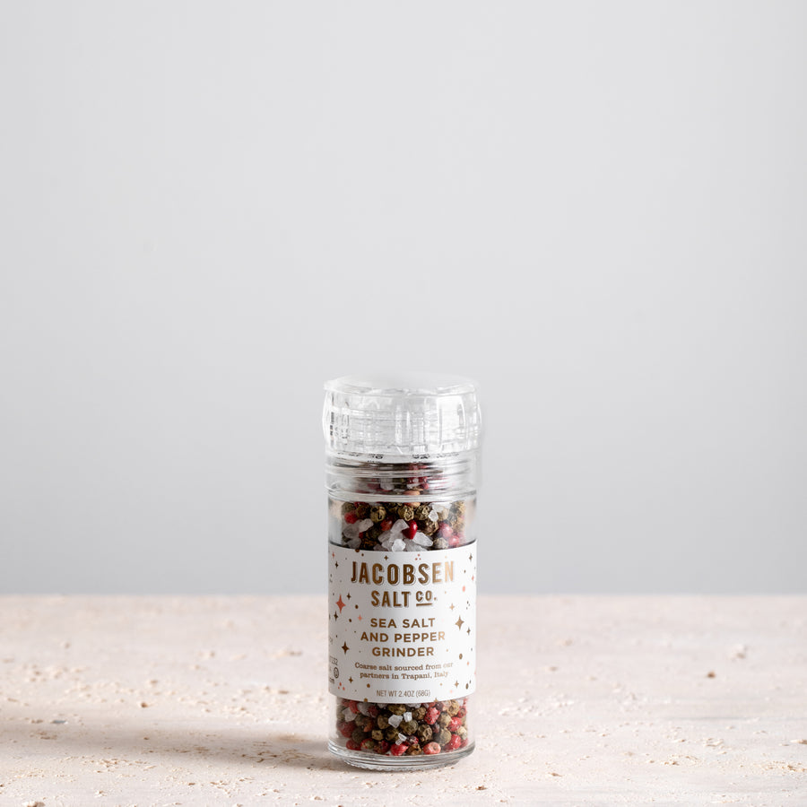Sea Salt and Pepper Grinder