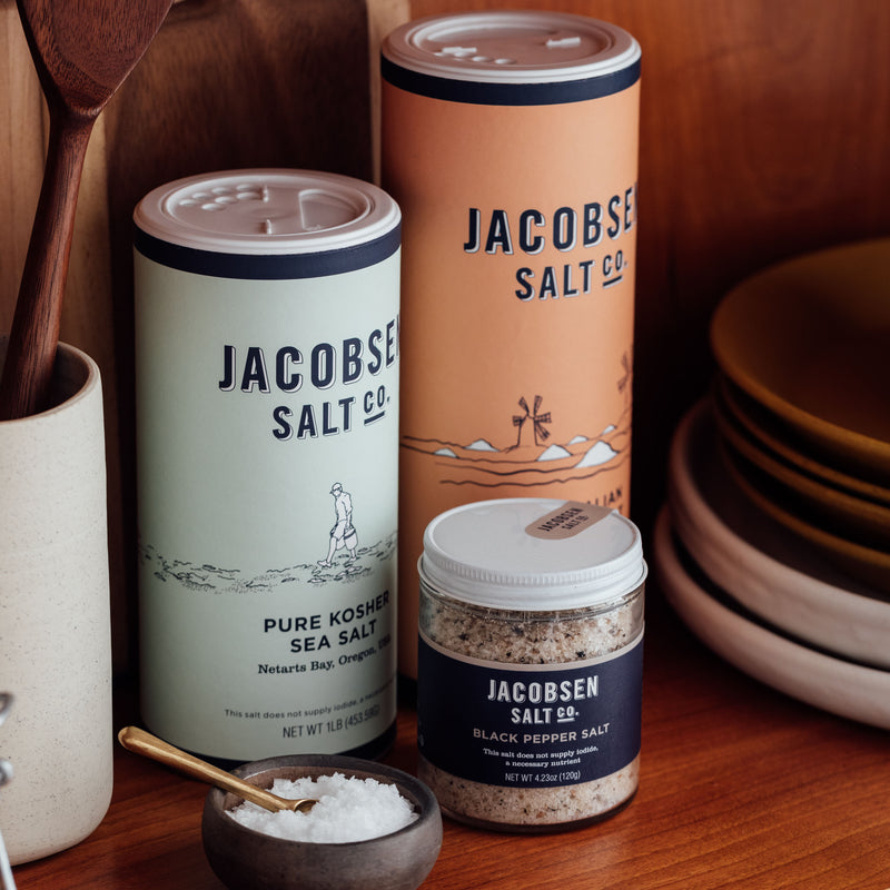 Jacobsen Salt co Fresh Rosemary Infused Sea Salt – Hidden Lake