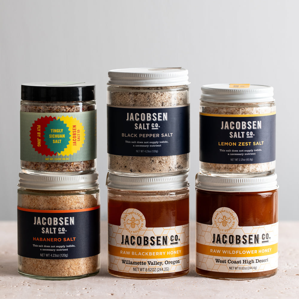 Jacobsen Salt co Fresh Rosemary Infused Sea Salt – Hidden Lake