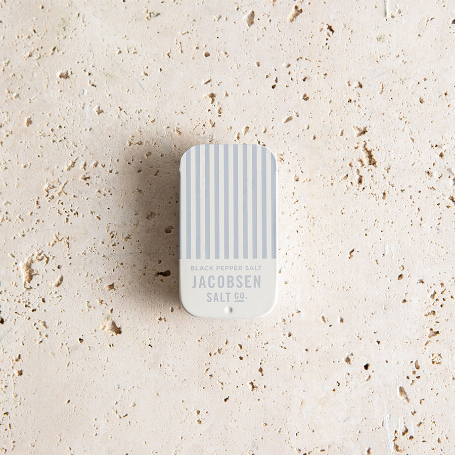 Infused Black Pepper Salt Slide Tin