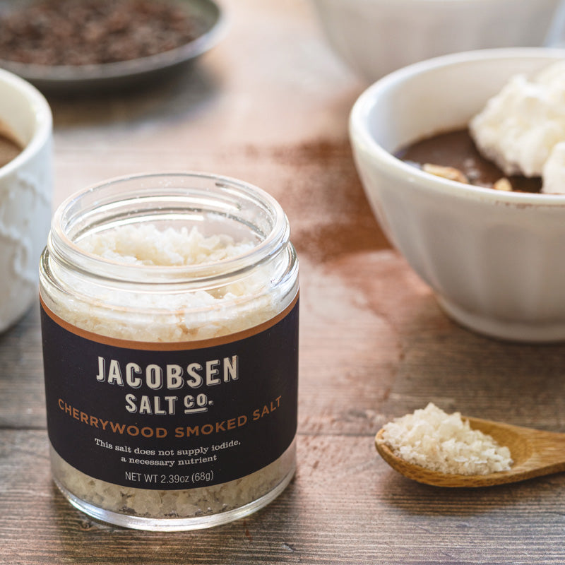 Infused Cherrywood Smoked Salt