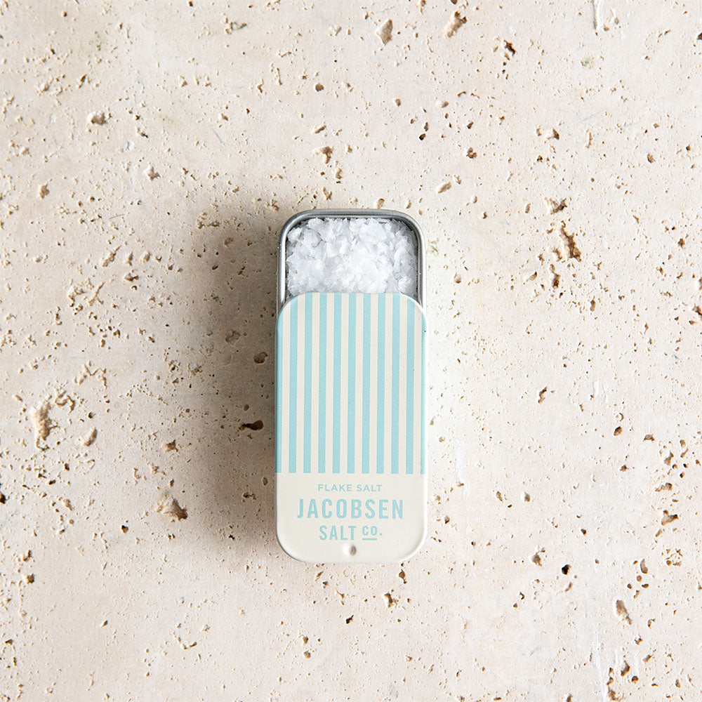 Pure Flake Sea Salt Slide Tin – Jacobsen Salt Co.