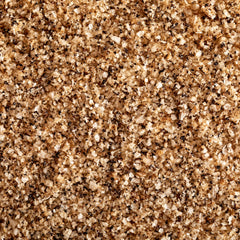 Close up of Jacobsen Infused Black Garlic Ginger Salt. 