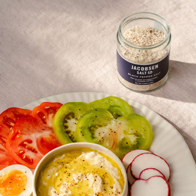 Infused Black Pepper Salt