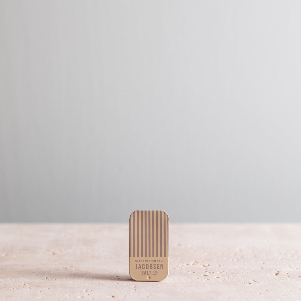 Infused Black Pepper Salt Slide Tin