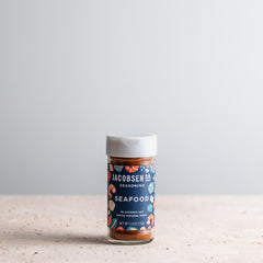 2.6 oz jar of Jacobsen Co. Seafood Seasoning