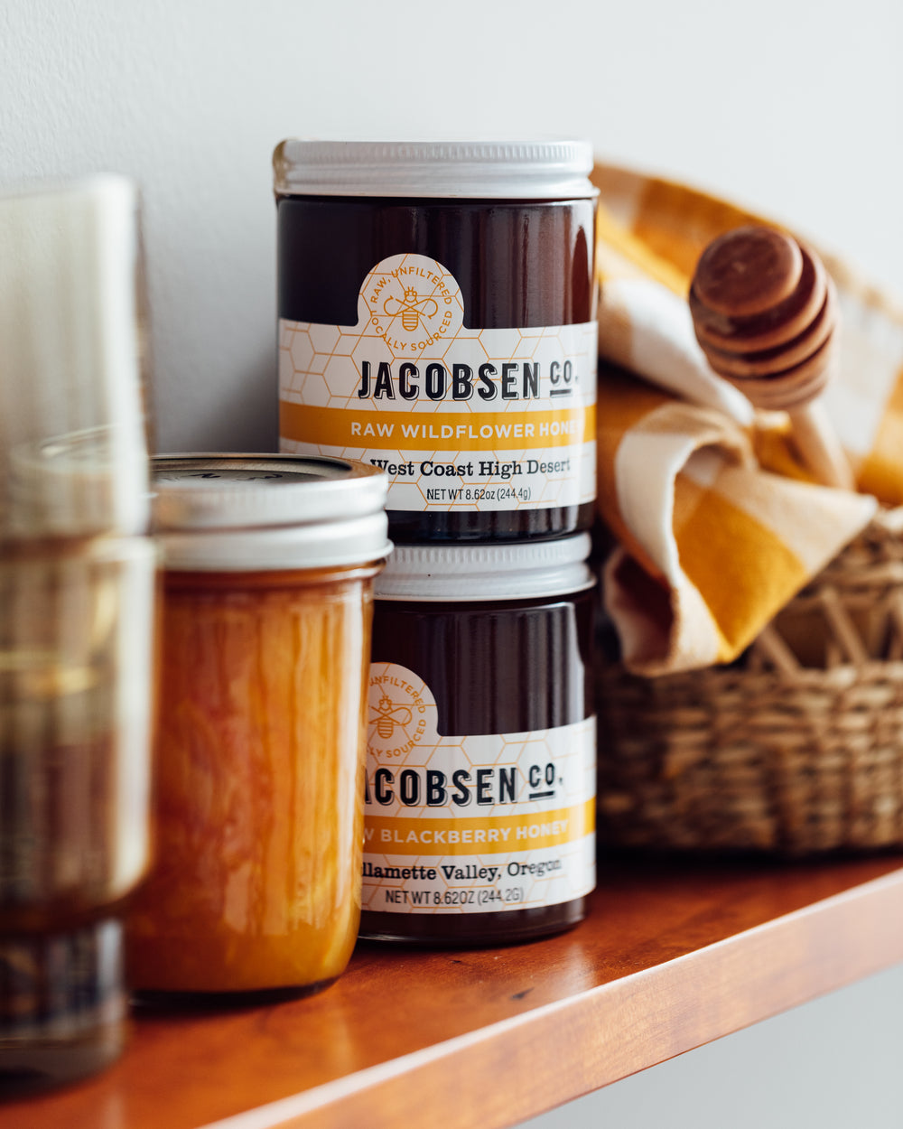 Raw Blackberry Honey