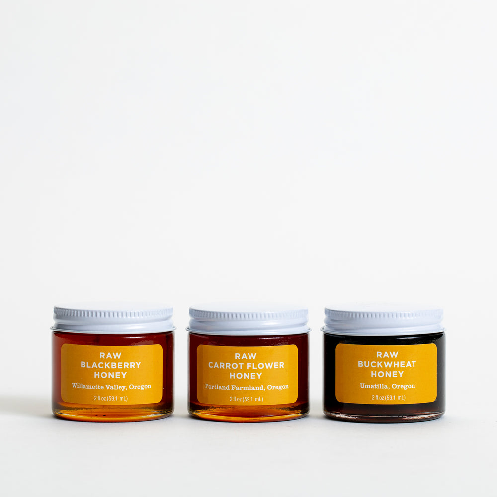 Raw Honey Sampler Set