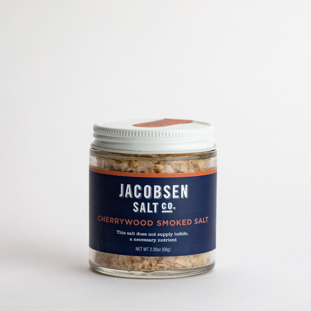 Six Vial Infused Salt Set with Branded Wood Stand – Jacobsen Salt Co.