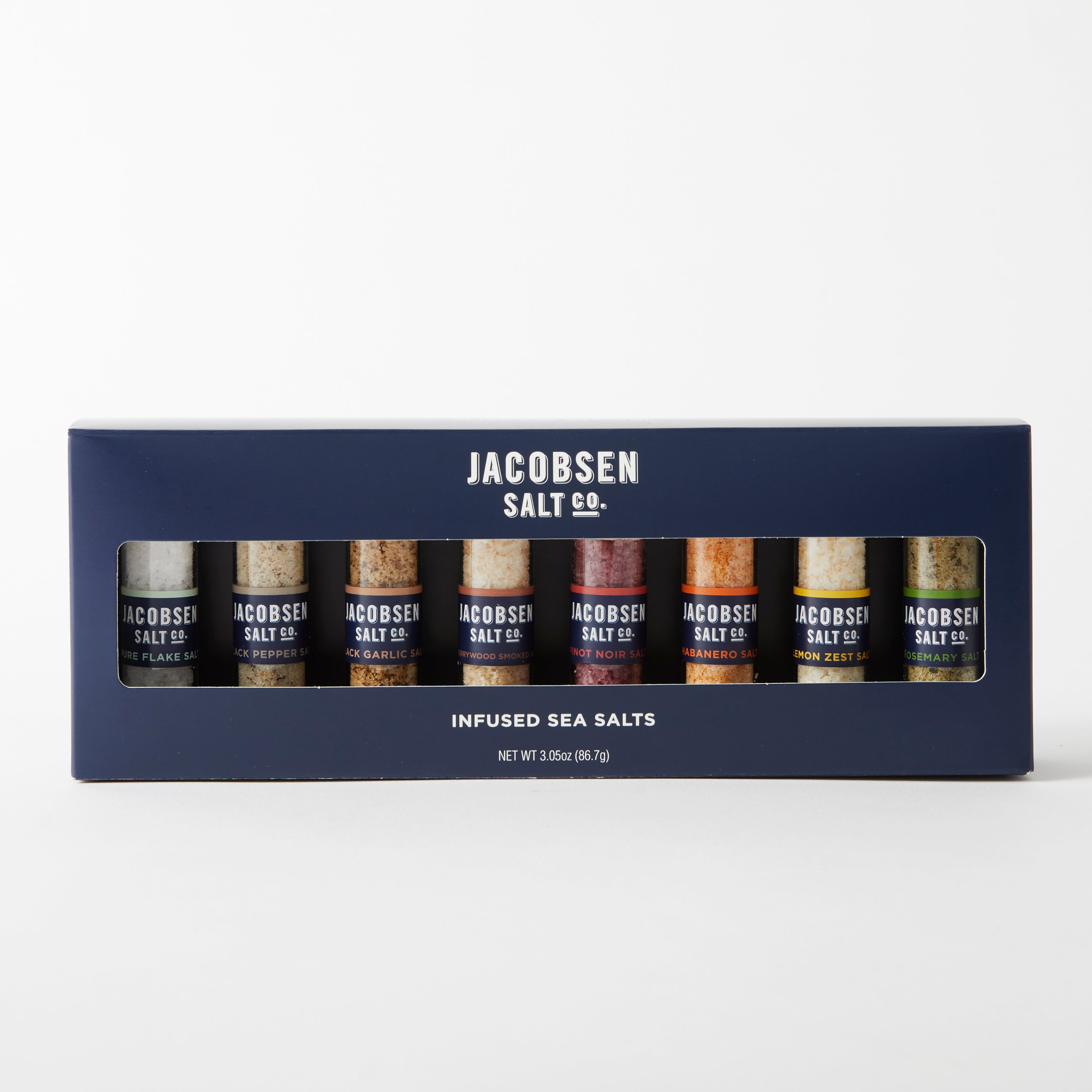 Eight Vial Infused Salt Set – Jacobsen Salt Co.